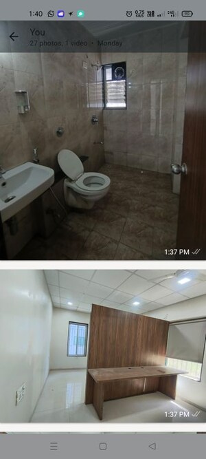 Bathroom in  Office Space at Bhansali Haute Capital, Baner – for Rent