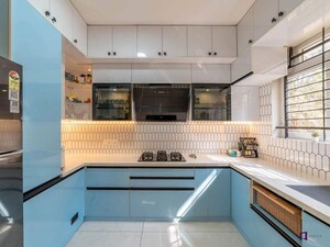 Kitchen in 3 BHK Apartment at Chashm e Shahi, Koregaon Park – for Sale