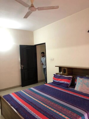 Bedroom in 3 BHK Apartment at Jaipurias Sunrise Greens Zirakpur, Vip Road – for Rent