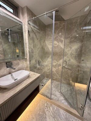 Bathroom in 4 BHK Builder Floor at Anant Raj Ashok Estate, Sector 63a – for Sale