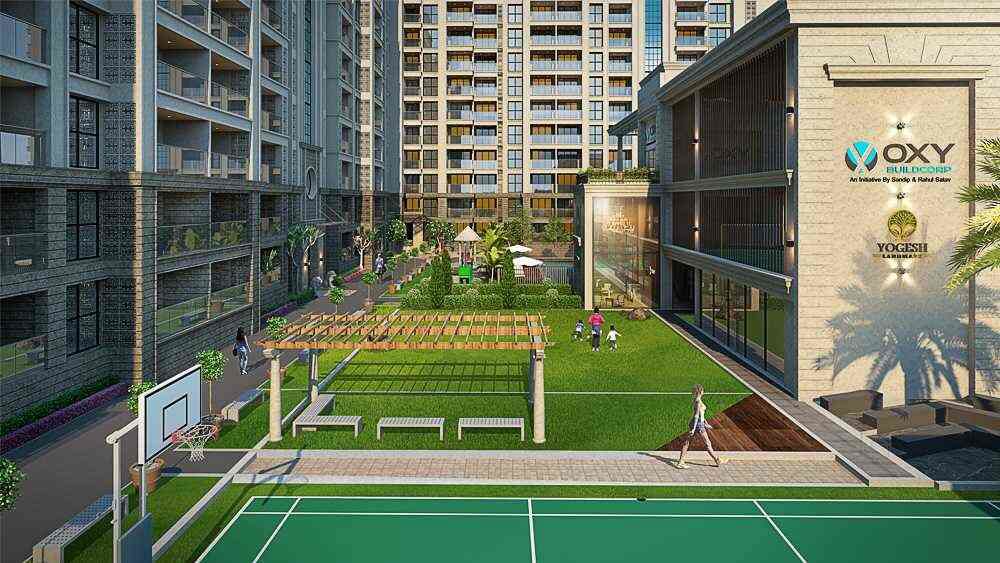 3.5 BHK + Servant Room Apartment For Sale in Oxy Beaumonde