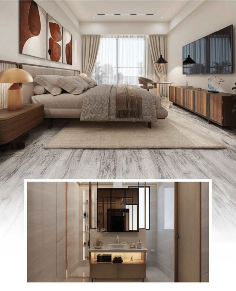 Kitchen, mnb-ananta-vilasa 4 Bedroom 3400 Sq.Ft. Apartment In Sector 56 Gurgaon 10360014