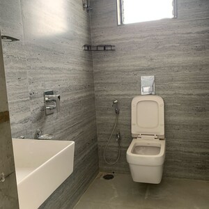 Bathroom in 2 BHK Apartment at H Rishabraj Park Vistas, Dalvi Nagar – for Sale