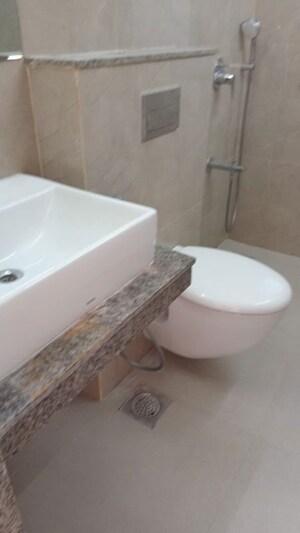 Bathroom in 3 BHK Apartment at Sunteck City Avenue 4, Goregaon West – for Rent