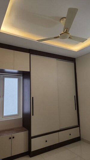 Building Lobby in 3 BHK Apartment at Prestige Beverly Hills, Kokapet – for Rent