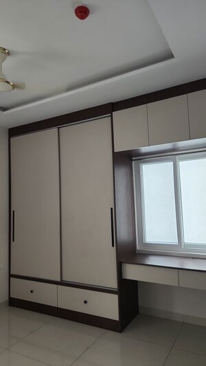 Building Lobby in 3 BHK Apartment at Prestige Beverly Hills, Kokapet – for Rent