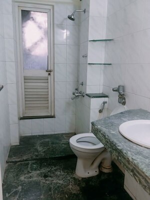 Bathroom in 3 BHK Apartment at Hiranandani Gardens Glen Gate, Powai – for Rent