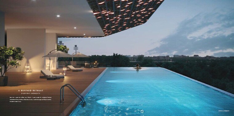 Swimming Pool, central-park-the-selene-tower 1 Bedroom 1959 Sq.Ft. Apartment In Sohna Sector 32 Gurgaon 10360065