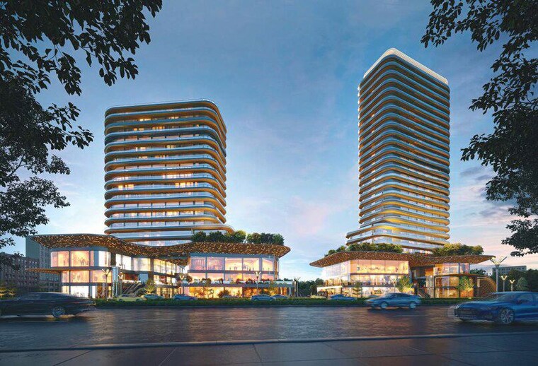 Exterior View, central-park-the-selene-tower 1 Bedroom 1959 Sq.Ft. Apartment In Sohna Sector 32 Gurgaon 10360065