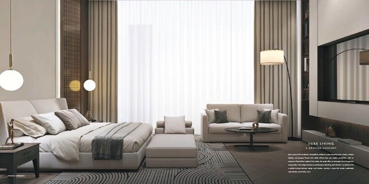 Bedroom, central-park-the-selene-tower 1 Bedroom 1959 Sq.Ft. Apartment In Sohna Sector 32 Gurgaon 10360065