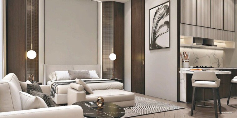 Bedroom, central-park-the-selene-tower 1 Bedroom 1959 Sq.Ft. Apartment In Sohna Sector 32 Gurgaon 10360065