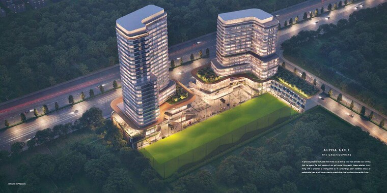 Exterior View, central-park-the-selene-tower 1 Bedroom 1959 Sq.Ft. Apartment In Sohna Sector 32 Gurgaon 10360065