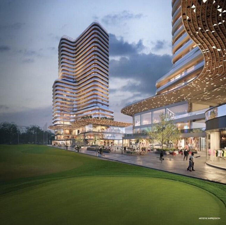 Exterior View, central-park-the-selene-tower 1 Bedroom 1959 Sq.Ft. Apartment In Sohna Sector 32 Gurgaon 10360065
