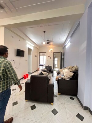 Living Room in 2 BHK Builder Floor at Mahmoorganj – for Rent
