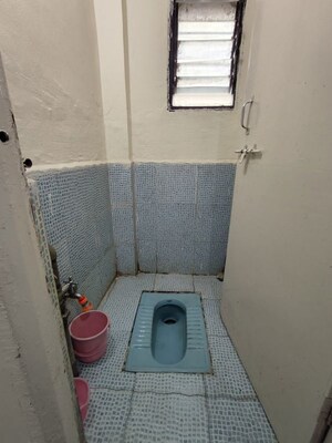 Bathroom in 1 BHK Villa at Kamgar Putala Vasahat – for Rent