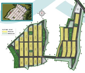  Plot – Map Location View at Katara Hills - for Sale