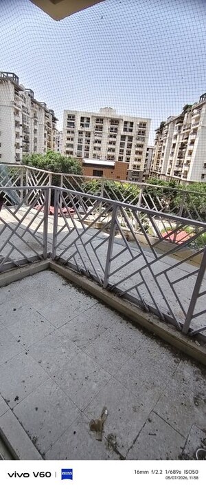Balcony in 3 BHK Apartment at Amrapali Eden Park, Sector 50 – for Rent