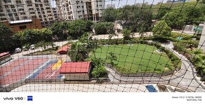 Balcony in 3 BHK Apartment at Amrapali Eden Park, Sector 50 – for Rent