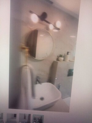 Bathroom in 1 BHK Apartment at IM Applaud 38, Goregaon East – for Rent