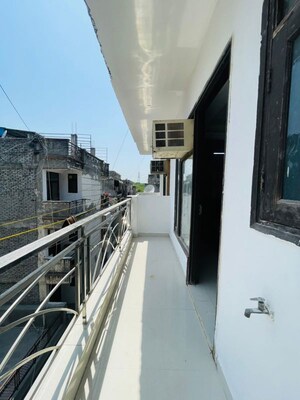 Balcony in 2 BHK Builder Floor at Freedom Fighters Enclave – for Rent