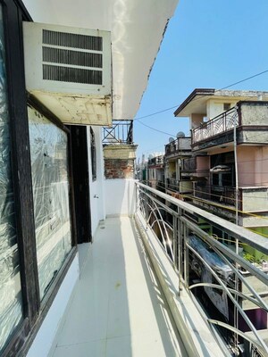 Balcony in 2 BHK Builder Floor at Freedom Fighters Enclave – for Rent