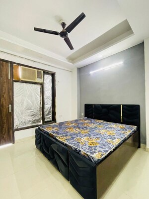 Bedroom in 2 BHK Builder Floor at Freedom Fighters Enclave – for Rent