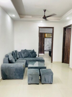 Living Room in 2 BHK Builder Floor at Freedom Fighters Enclave – for Rent