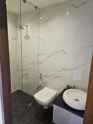 Bathroom in 1 BHK Apartment at DGS Sheetal Kiara, Goregaon West – for Sale