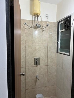 Bathroom in 1 BHK Apartment at Sneh Akshay Anantam, Wakad – for Rent