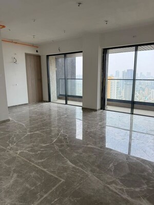 Living Room in 2.5 BHK Apartment at Prescon Midtown Bay, Mahim West – for Sale