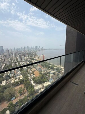Balcony in 2.5 BHK Apartment at Prescon Midtown Bay, Mahim West – for Sale