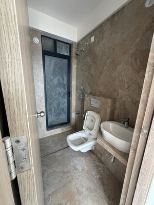 Bathroom in 2.5 BHK Apartment at Prescon Midtown Bay, Mahim West – for Sale