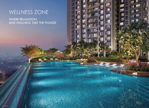 Swimming Pool in 2 BHK Apartment at Dosti West County Phase 2 Dosti Cedar, Balkum Pada – for Sale