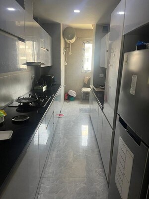 Kitchen in 3.5 BHK Builder Floor at Orchid Gardens, Sector 54 – for Rent
