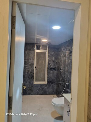 Bathroom in 3 BHK Apartment at Balaji Vertu, Wadala – for Rent