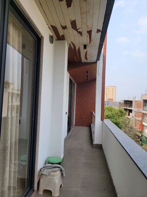 Building Lobby in 4 BHK Builder Floor at Sushant Lok I – for Rent