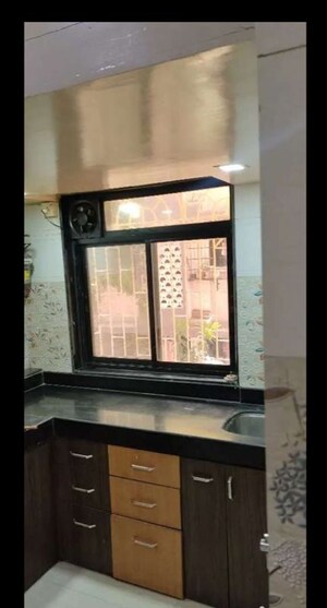 Kitchen in 1 BHK Apartment at Sai Darshan Sector 12, Kopar Khairane – for Rent