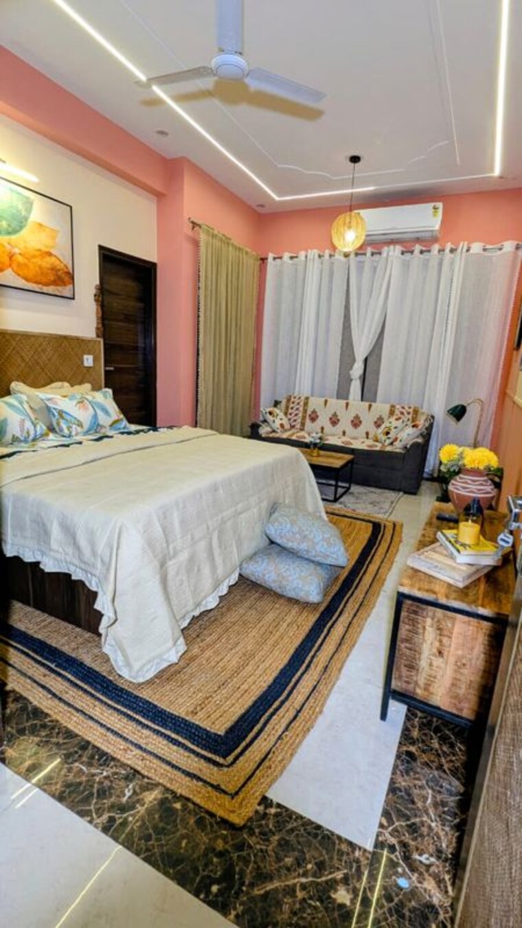 Bedroom, ameya-one 2 Bedroom 1800 Sq.Ft. Builder Floor In Sector 42 Gurgaon 10360449