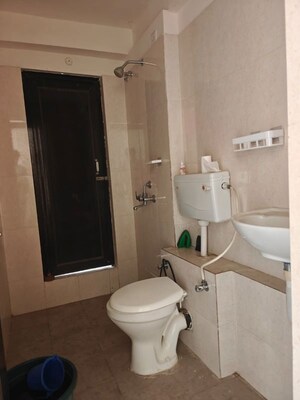 Bathroom in 1 RK Apartment at Puranik City Reserva, Ghodbunder Road – for Rent
