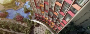 Balcony in 3 BHK Apartment at Lodha Kiara, Worli – for Rent
