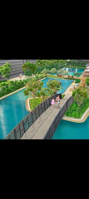 Swimming Pool in 3 BHK Apartment at Lodha Kiara, Worli – for Rent