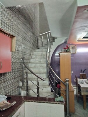 Staircase in 4 BHK Independent House at Sunny Enclave – for Sale