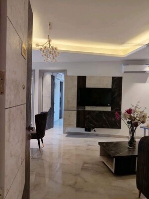 Living Room in 2 BHK Apartment at Saket – for Rent