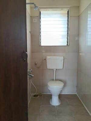 Bathroom in 1 BHK Apartment at Ram Pushpanjali Residency, Owale – for Rent