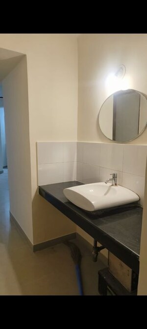 Bathroom in 3 BHK Apartment at Manav Silver Skyscapes, Wakad – for Rent