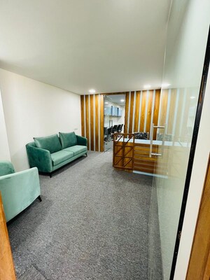 Living Room in  Office Space at Sheladia One World West, Ambli – for Rent