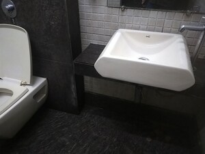 Bathroom in  Co-working Space at Lodha Boulevard, Majiwada – for Rent