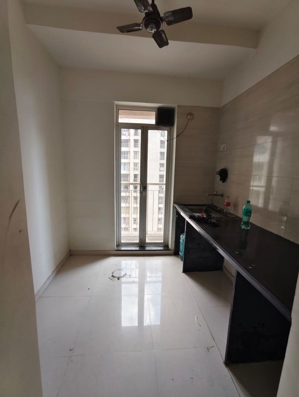 Kitchen in 1 BHK Apartment at Puranik Aarambh, Ghodbunder Road – for Rent