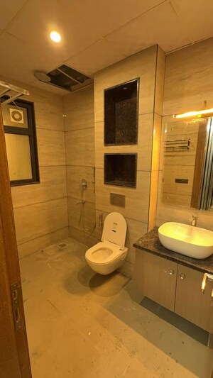 Bathroom in 3.5 BHK Apartment at Conscient Heritage Max, Sector 102 – for Rent