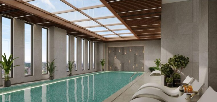 Swimming Pool, adani-the-marq 4 Bedroom 3295 Sq.Ft. Apartment In Sector 102a Gurgaon 10360613